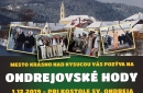 Pozvánka na Ondrejovské hody 2019