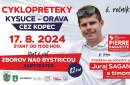 Pozvánka na cyklopreteky Kysuce - Orava cez kopec 2024